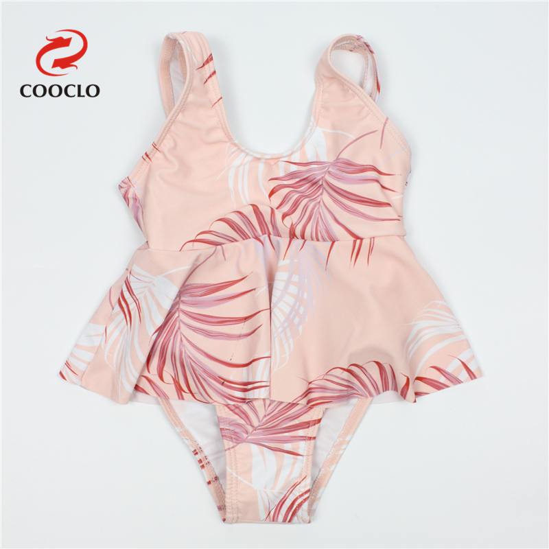 Kids Swimwear Skirt Swimsuit