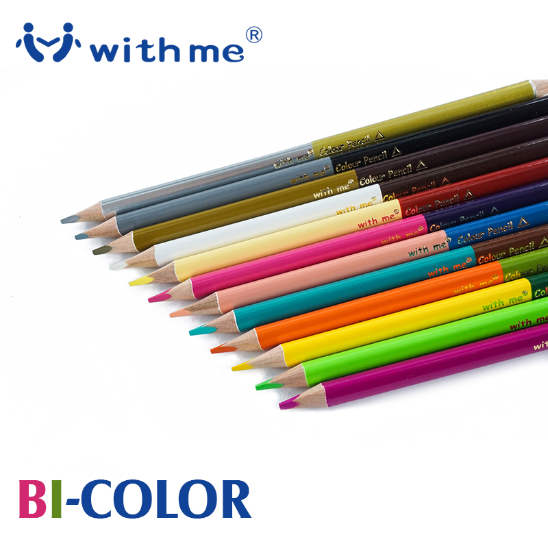 Bi-color pencil, bicolor pencils,