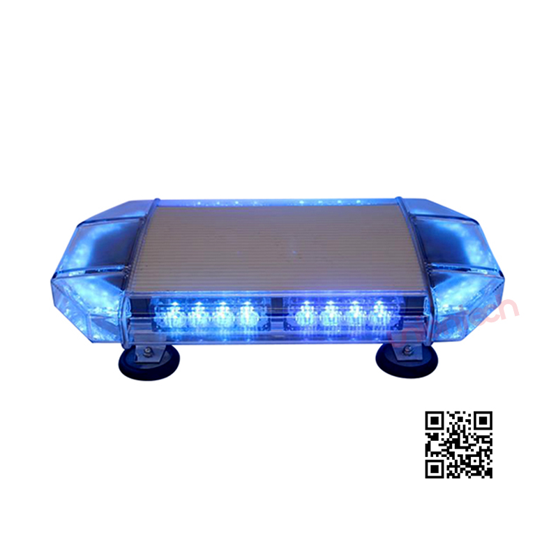 TBD-a402/1003 Low Profile LED Police Mini Light Bar With Built in Siren And Speaker