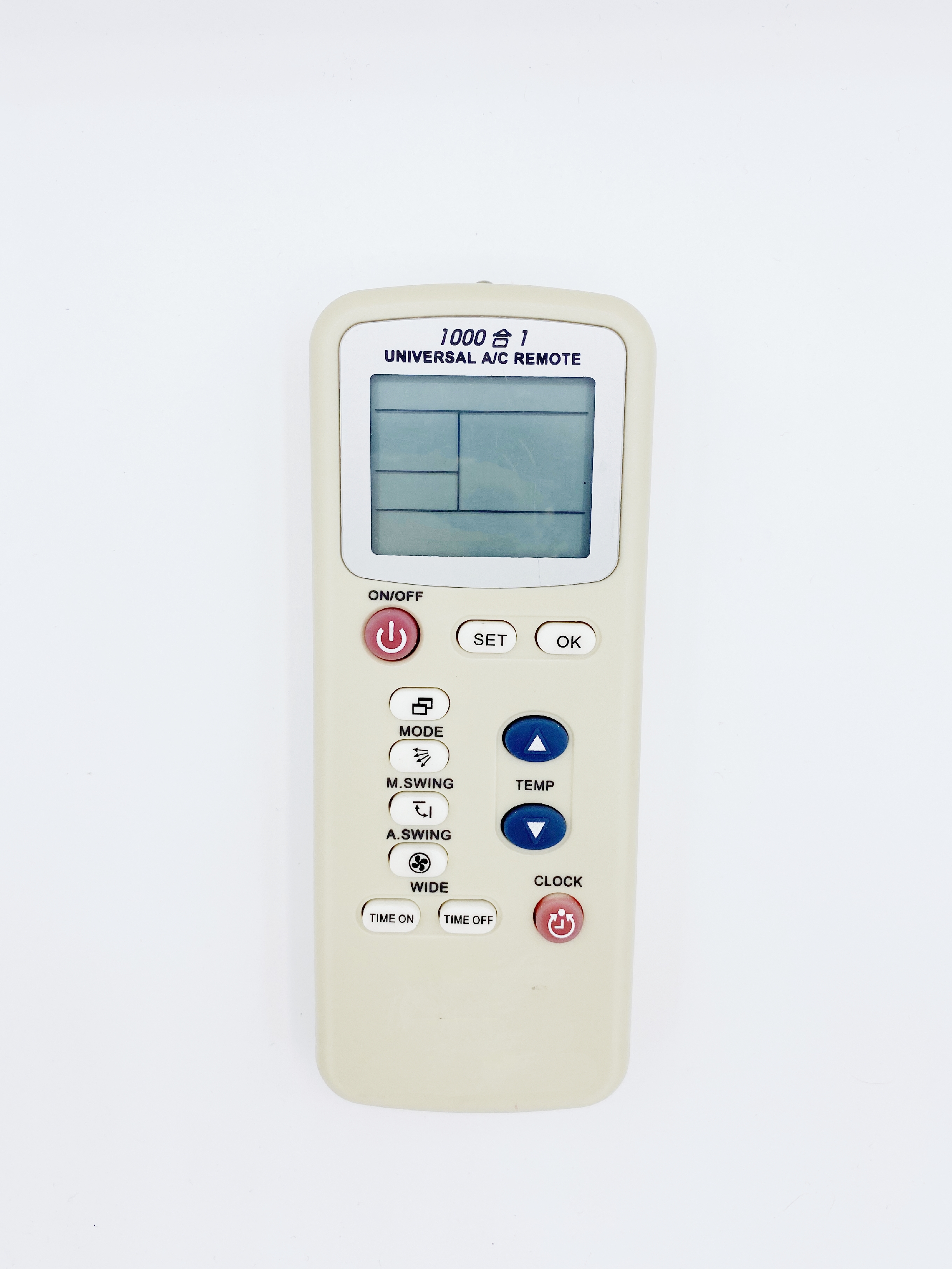 Air conditioner remote control