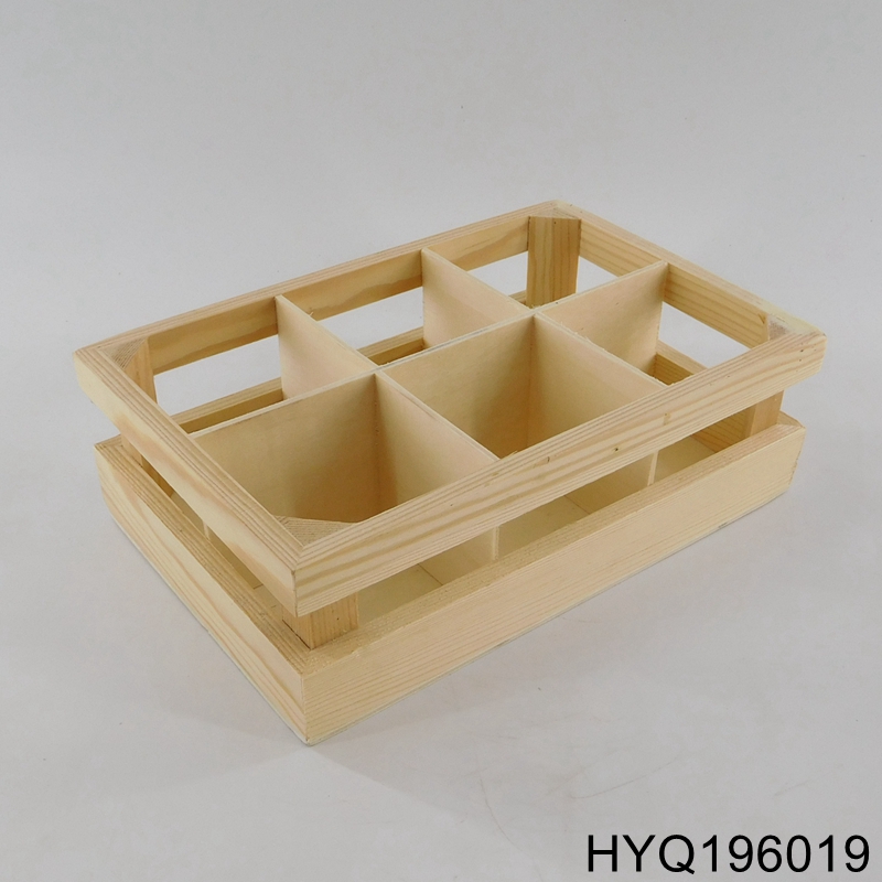 Wood wine crate