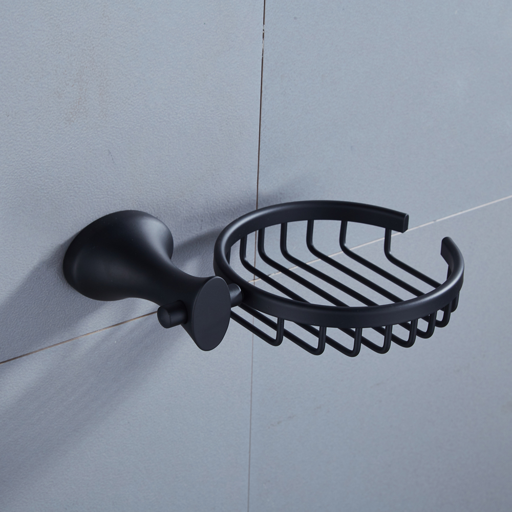 FBA-A360 wall mounted space aluminum bathroom soap basket