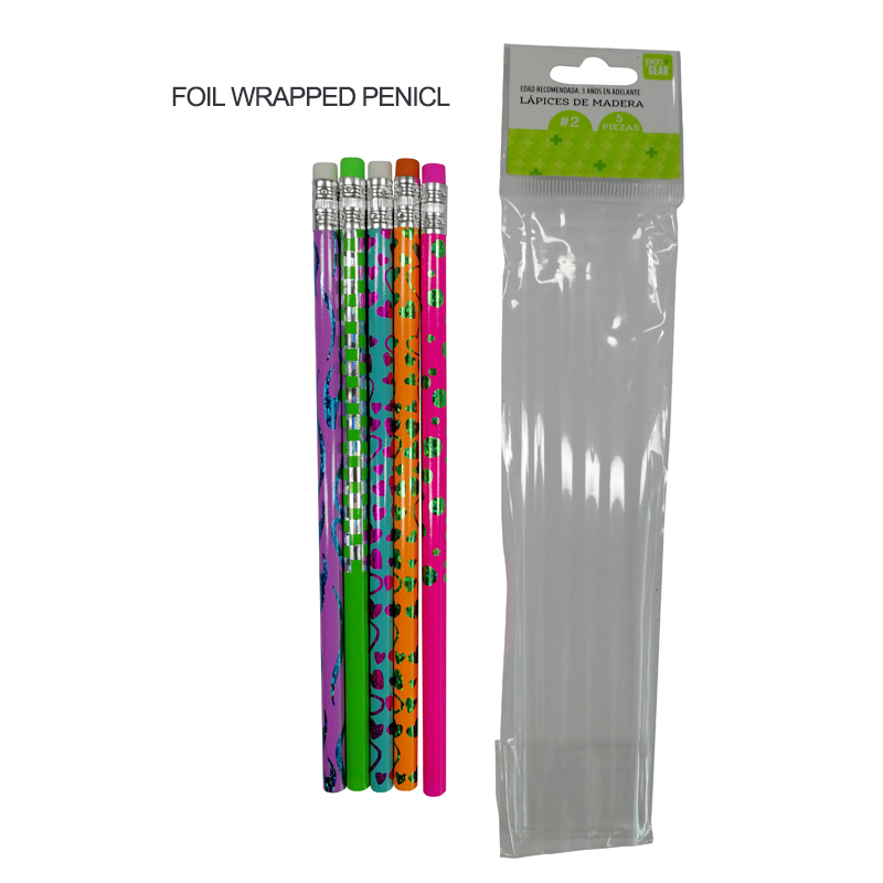 Foil Wrapped Pencil