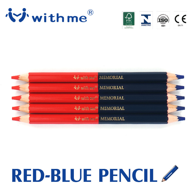 Red and Blue Pencil, marking pencils, bi colour pencils, checking pencil