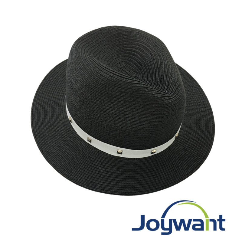 Special rivet fedora hat paper hat