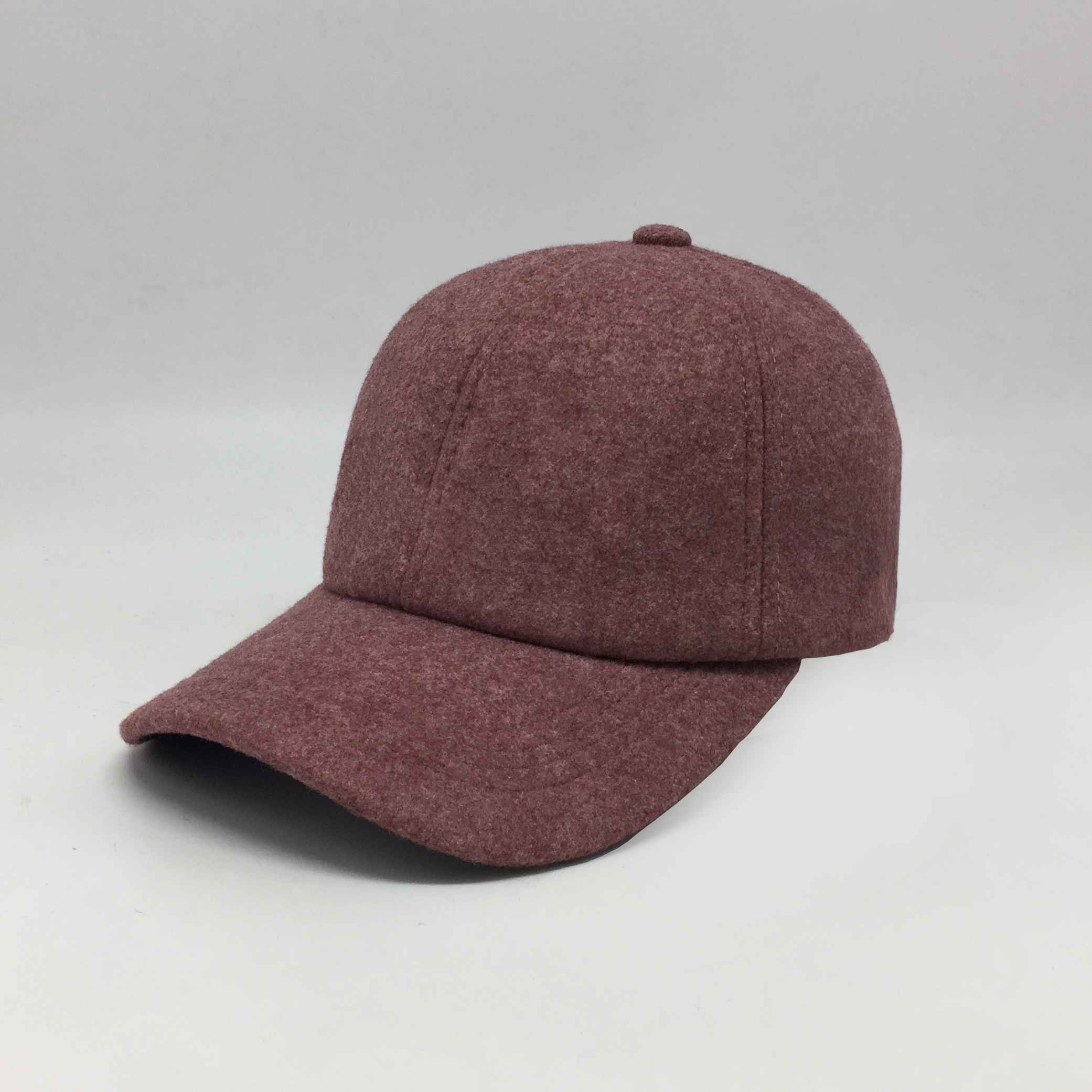 Custom fashion autumn and winter 6 pieces of baseball cap
