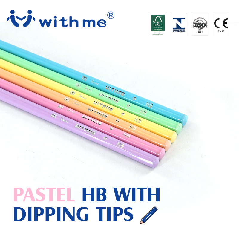 Pastel HB #2 Graphite Pencil with Dipping End