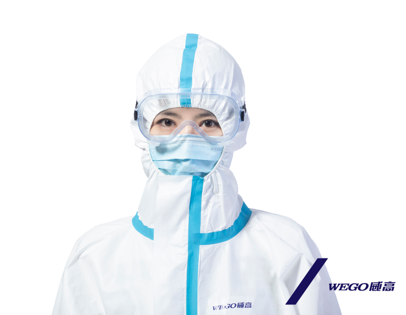 Medical isolation goggles