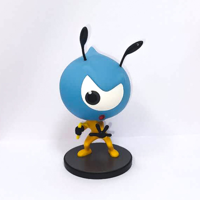 Yellow Kung Fu Clothing Ant Custom Figurine Bobble Head