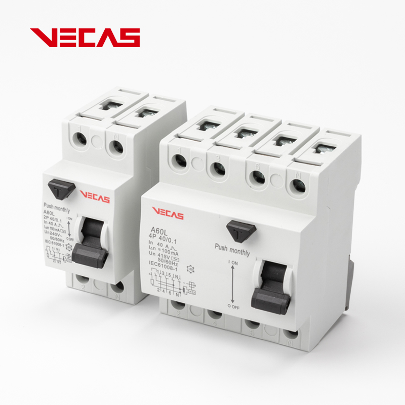 RCCB Residual Current Circuit Breaker A60L VECAS