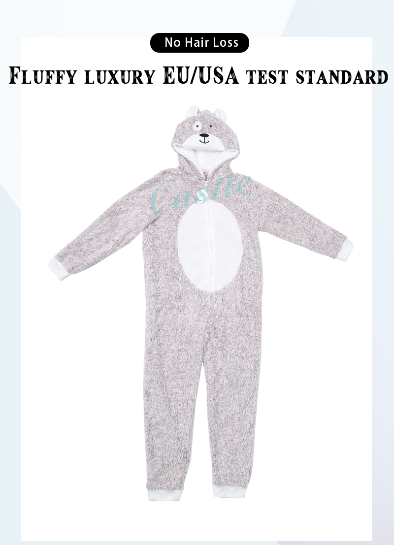 Ladies Cationic Fluffy Fleece Onesie