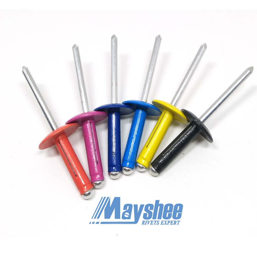 Rivets Color Rivets Blind Rivets Tri-Fold Rivets Bulbex Rivets Bulb Tite Rivets