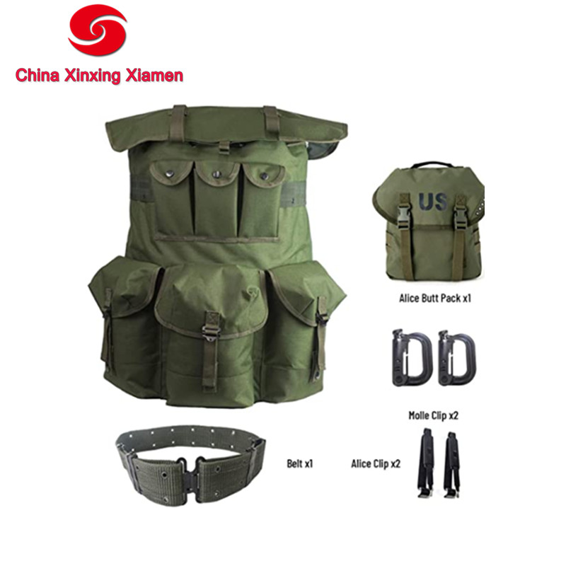 Alice Pack,Army Survival Combat Field Backpack with Frame and Alice Butt Pack