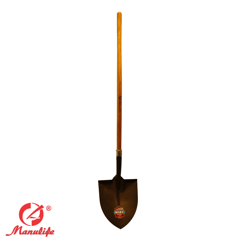 Long Timber handle shovel