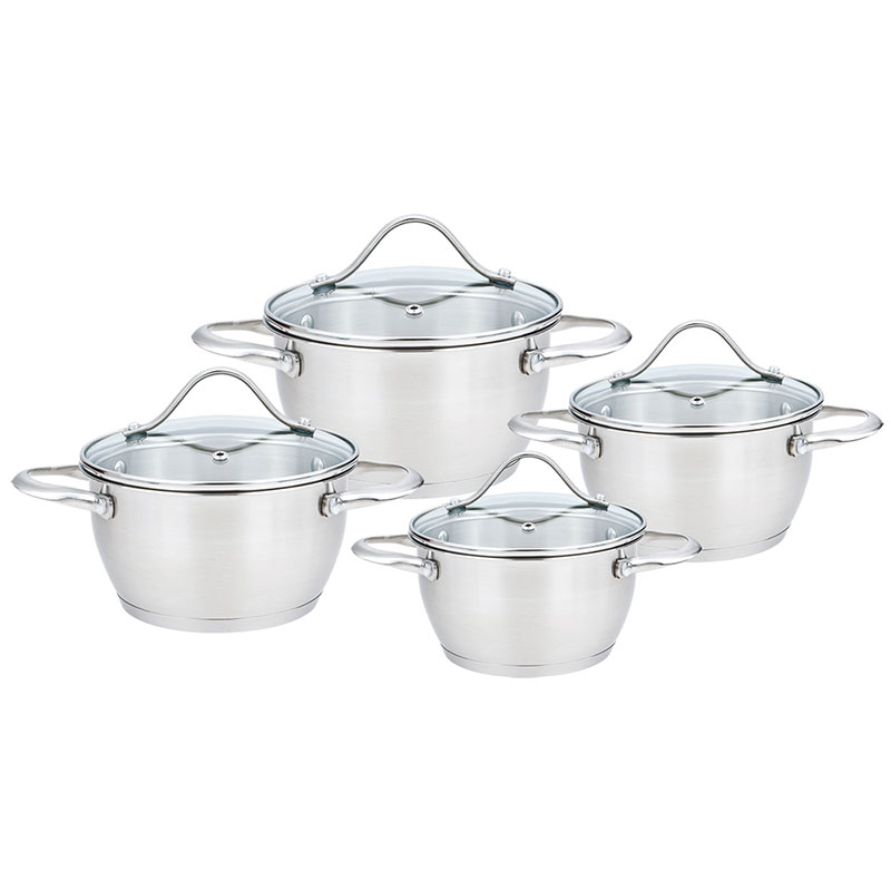 Stainless steel cookware set