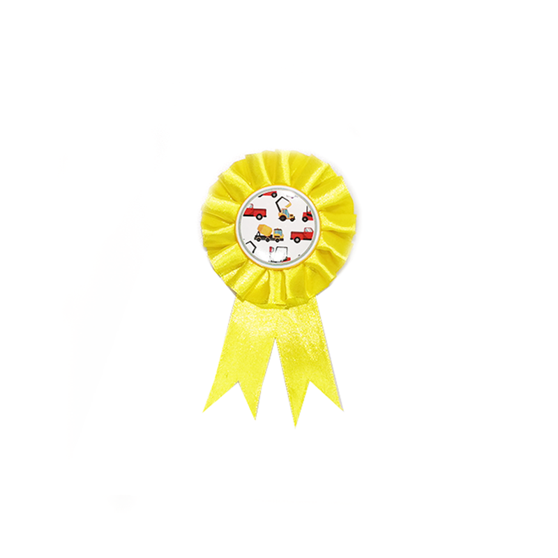 Big Rig Party Supplies Badge