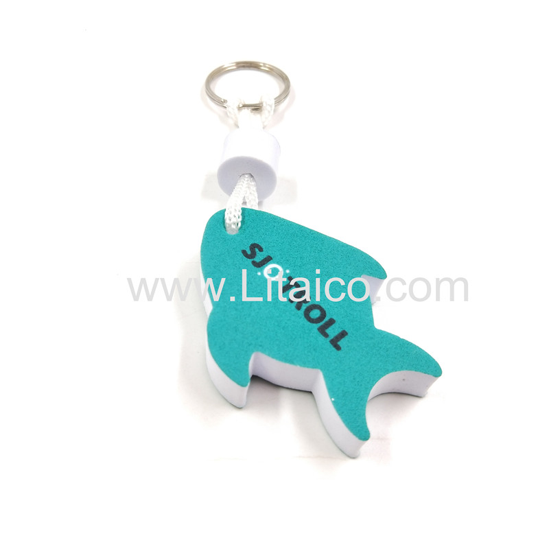 Fish sponge Keychain- Double side