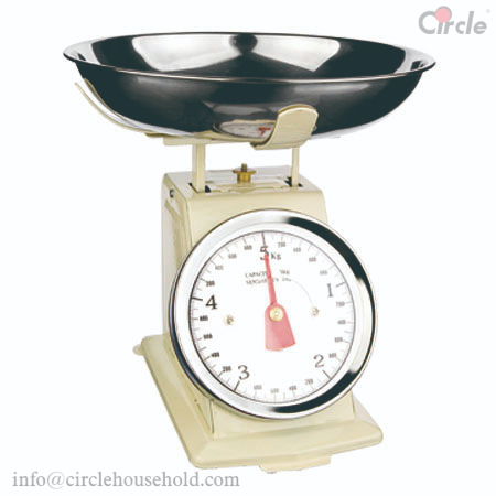 Mechanical kitchen scale