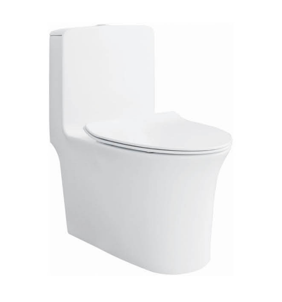 New design Cyclone one piece toilet P-trap 180mm and S-trap 220mm; 300mm