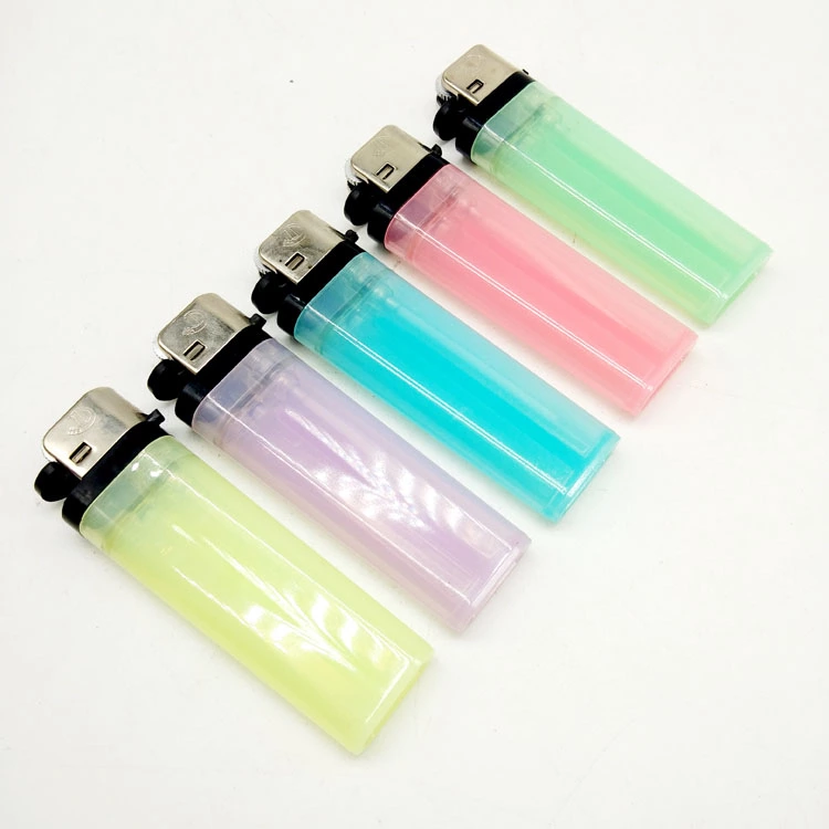 Cheap Disposable Color Candy Flint Lighter with Gas