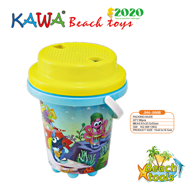 sand bucket with printing