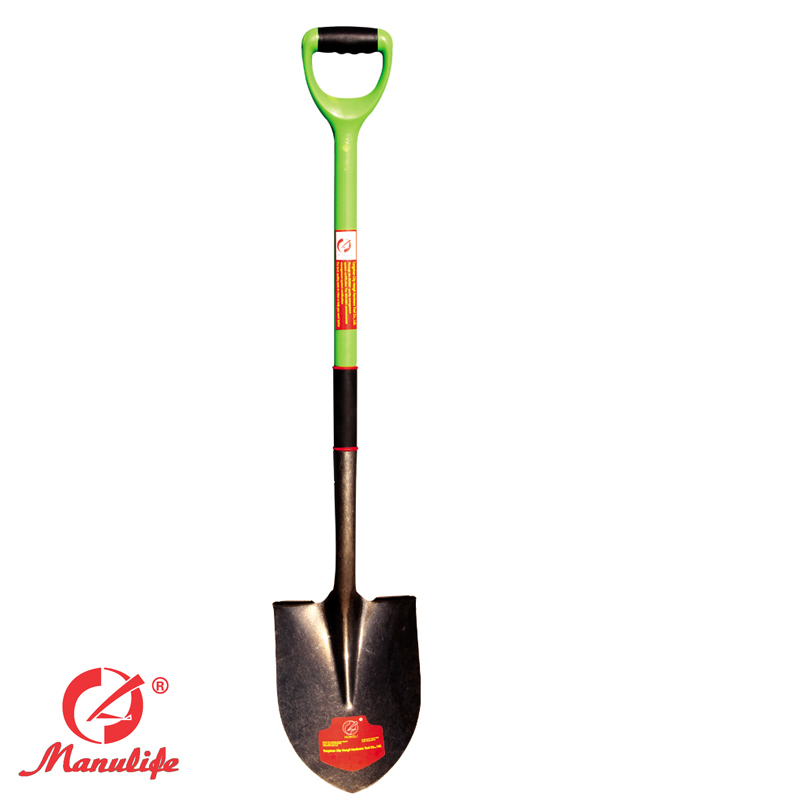 41 inch high quality steel round point shovel