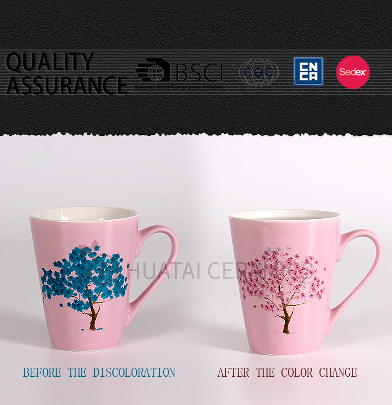 Ceramic mug Ceramic color changing mugs