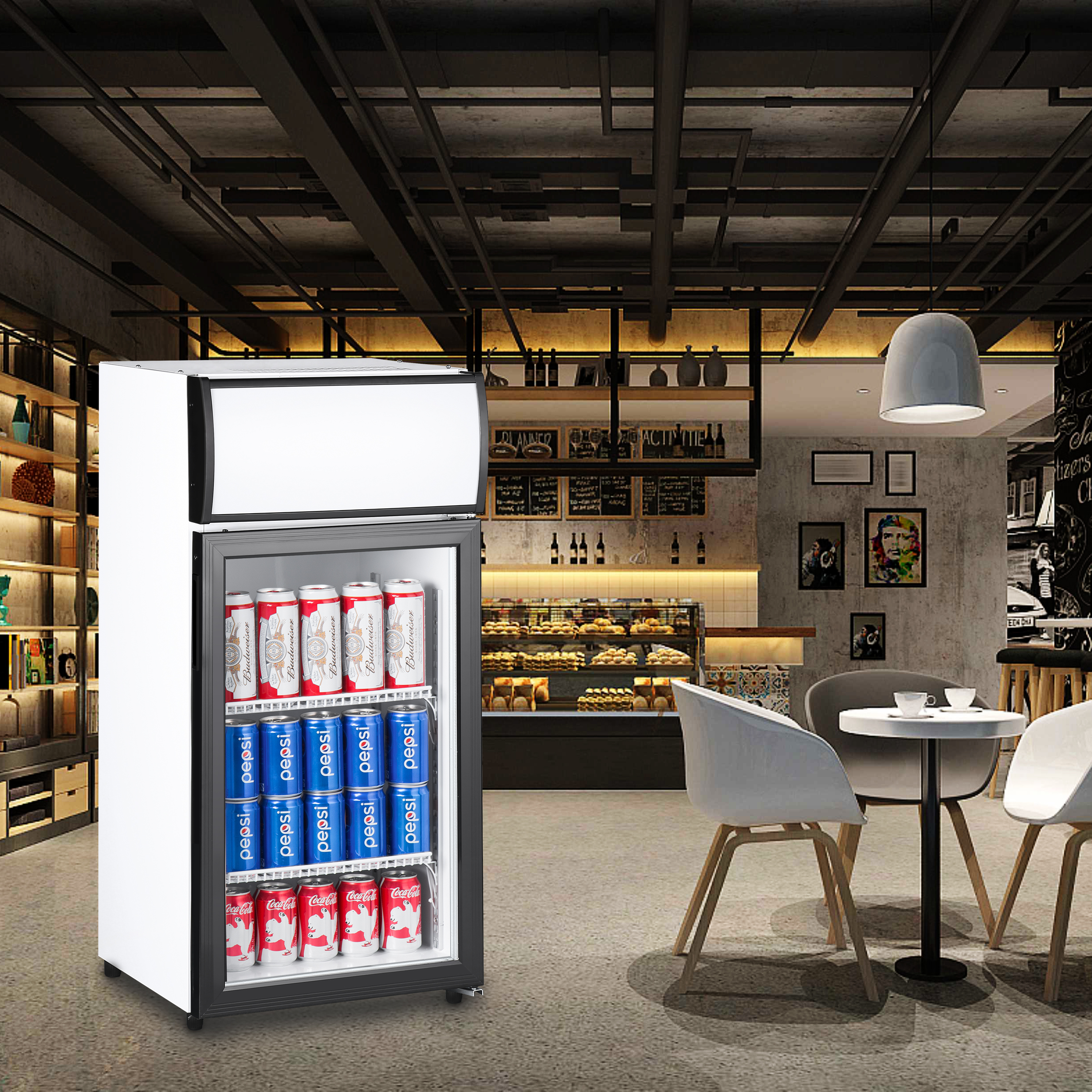 Upright Display Freezer