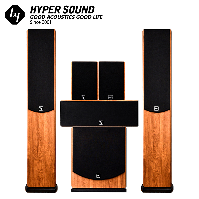 5.1CH Home Theater Wooden Speaker