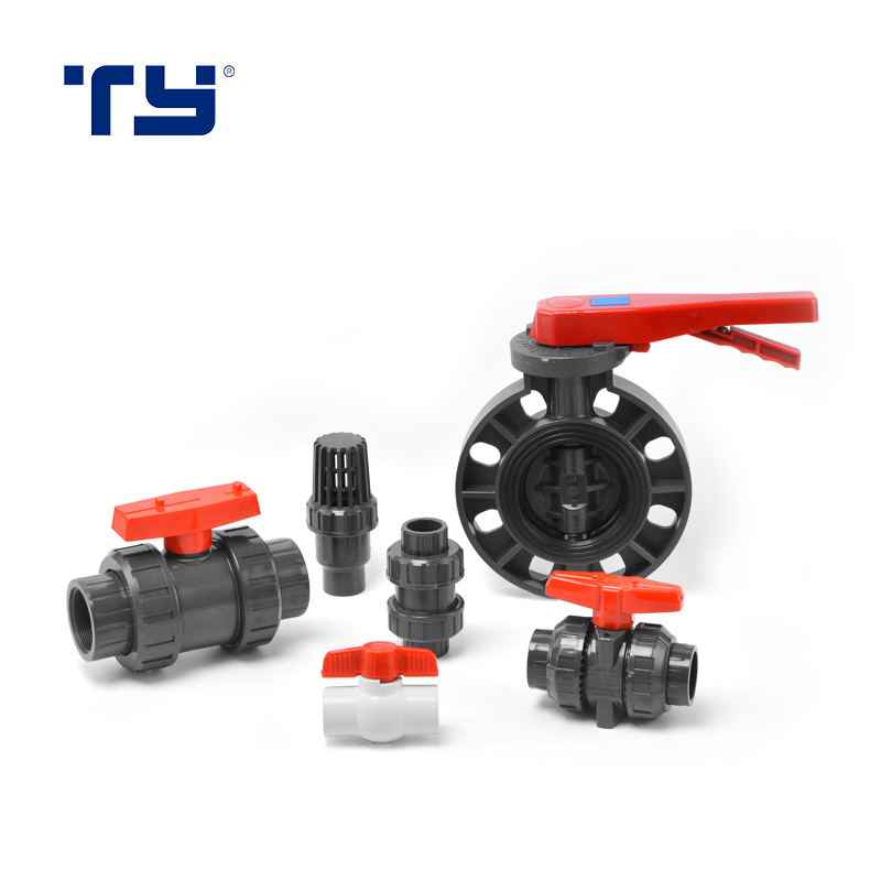 PVC True Union Valve Socket Double Union Valve Plastic union PVC Union