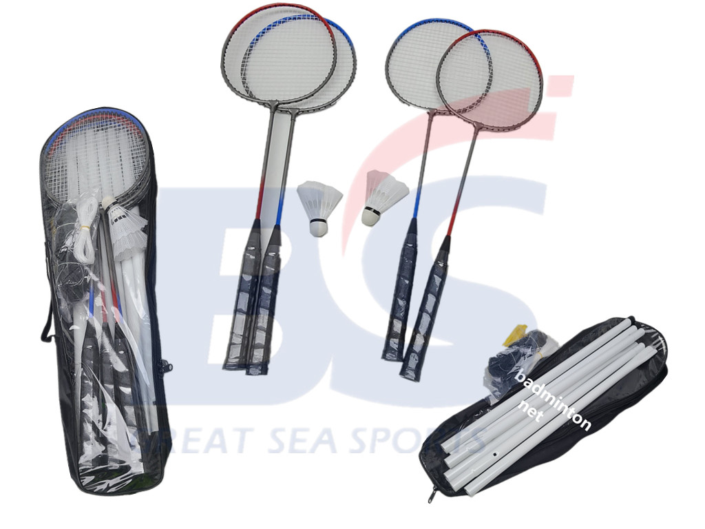 Badminton Doubles Racket with Net