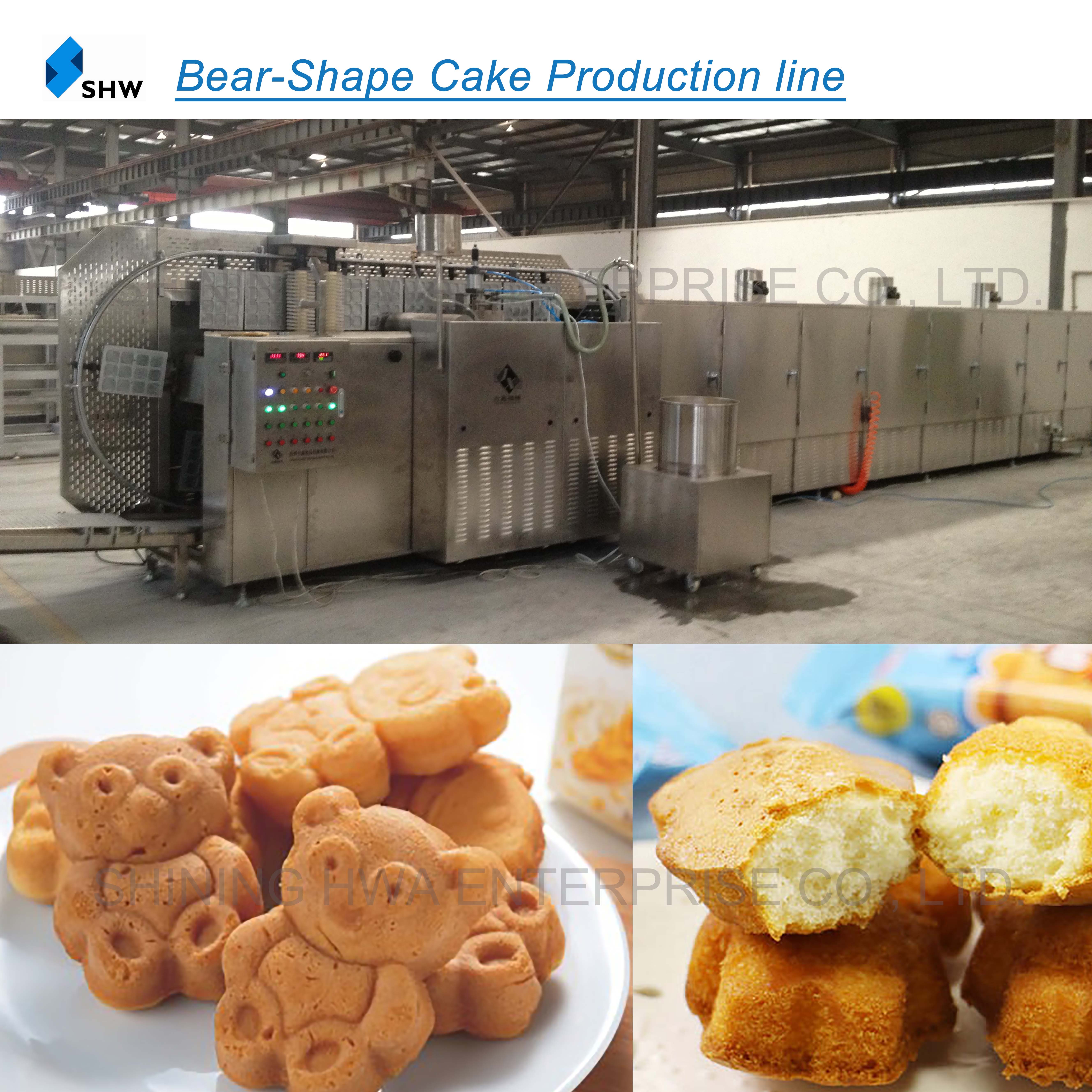 Bear Shape Cake Production Line