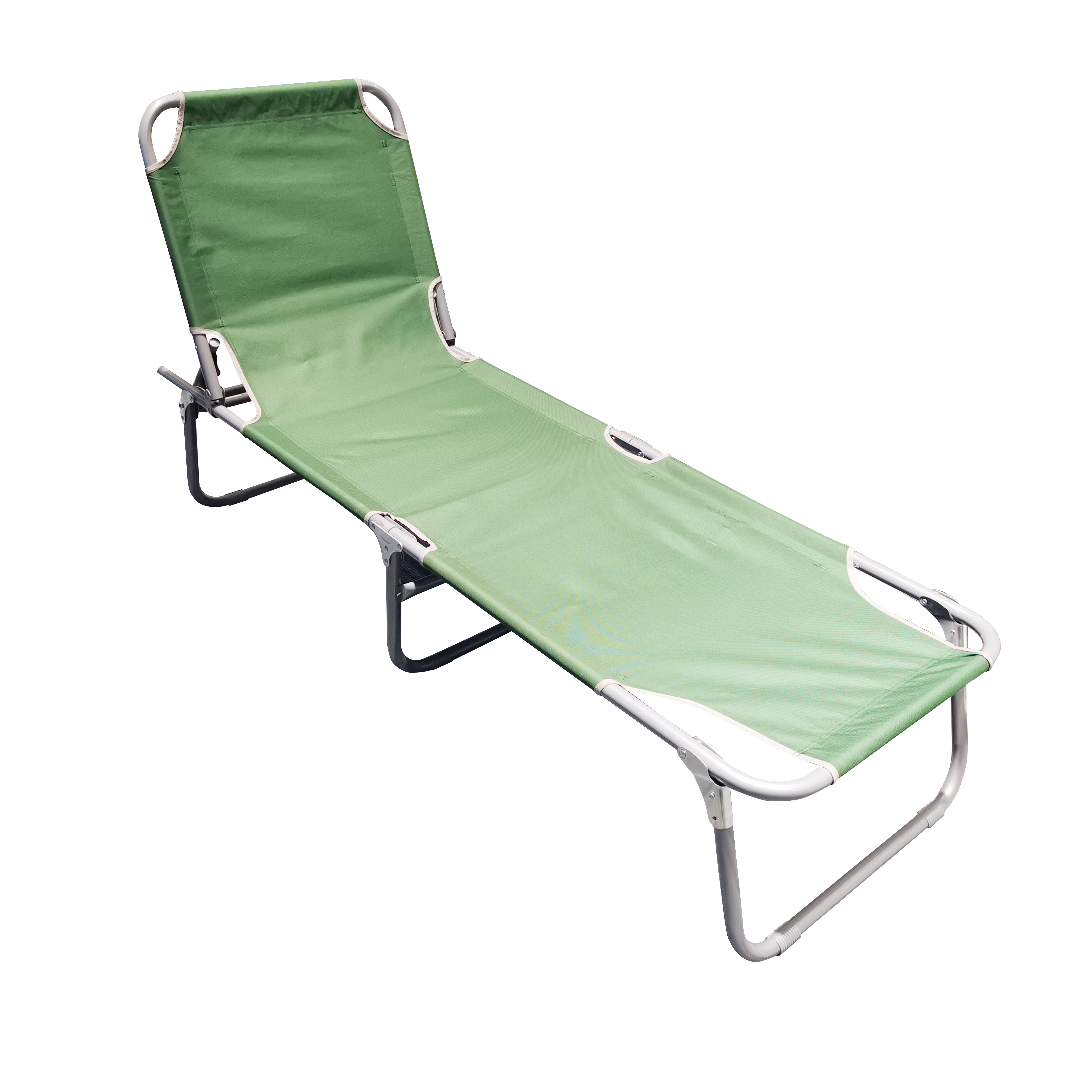 Camping bed with 5 position