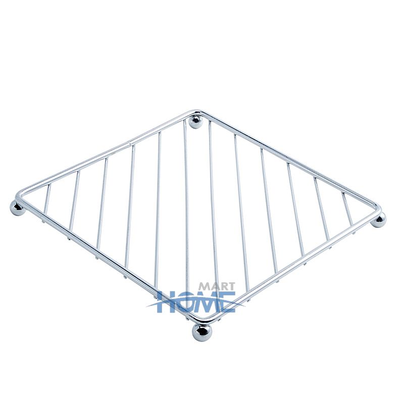 Square Trivet Square iron steel wire pot holder pan hot mat for kitchen heat pad coaster