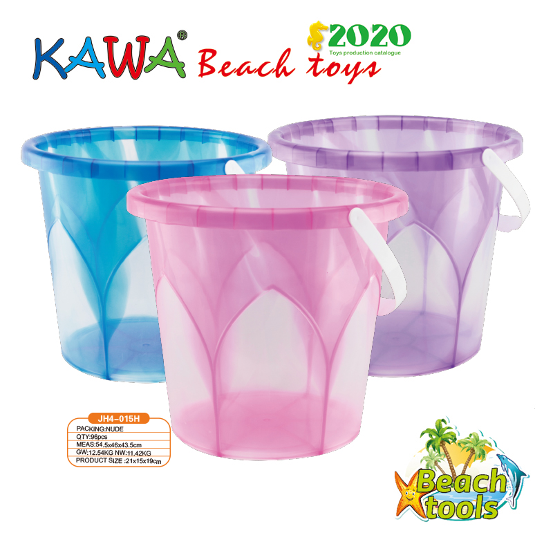 transparent marble bucket