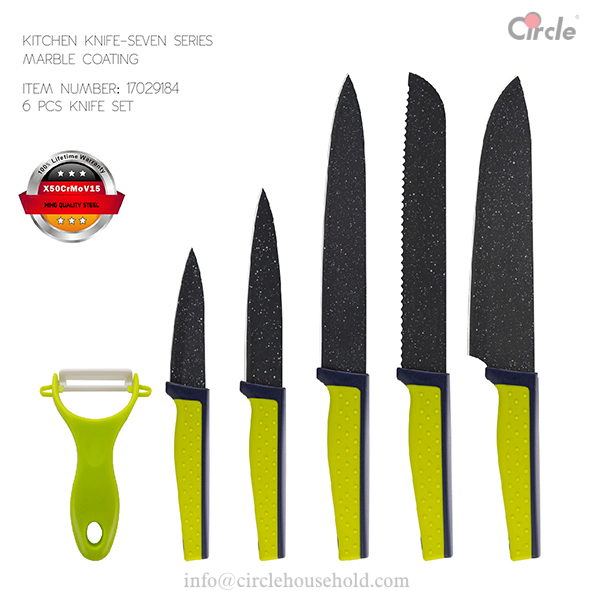 6 Pcs Knife Set