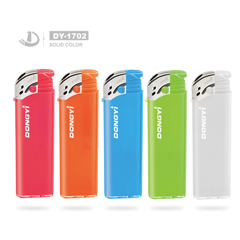 Disposable/Refillable electronic gas lighter with soft piezo