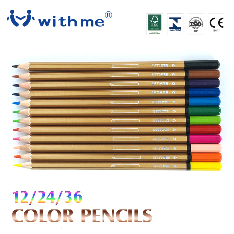 Premium Colored Pencils, Golden Painting, Colored Top, Up to 36 colors