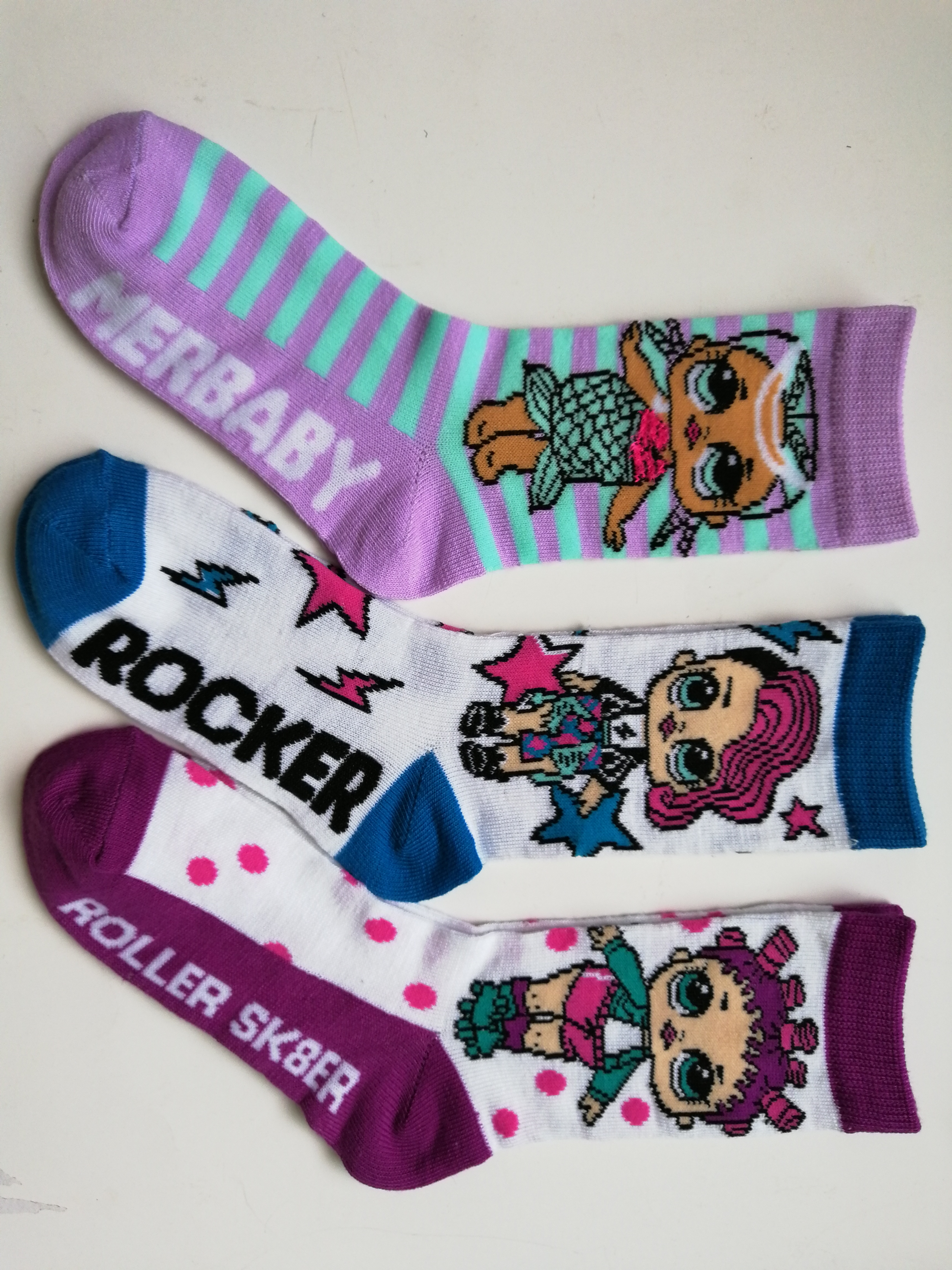 Girls' CREW SOCKS