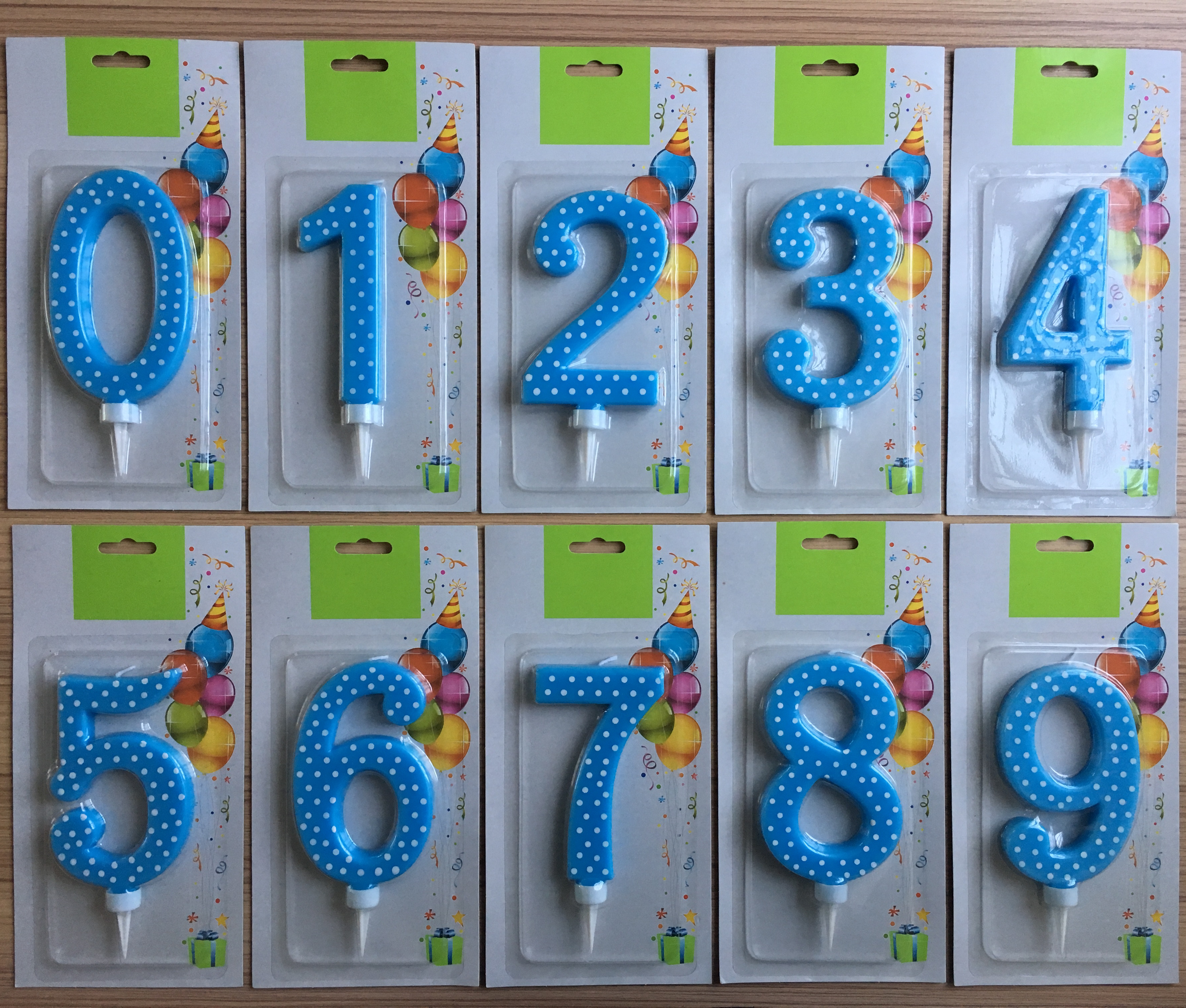 Number candle