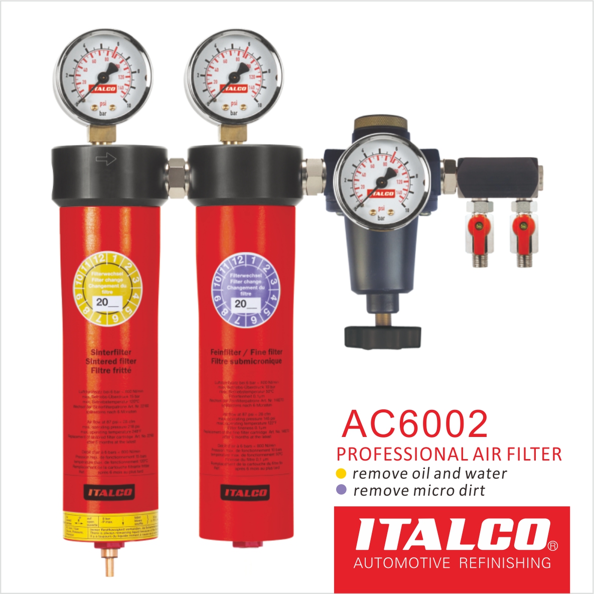 Activated carbon air filter oil water filter