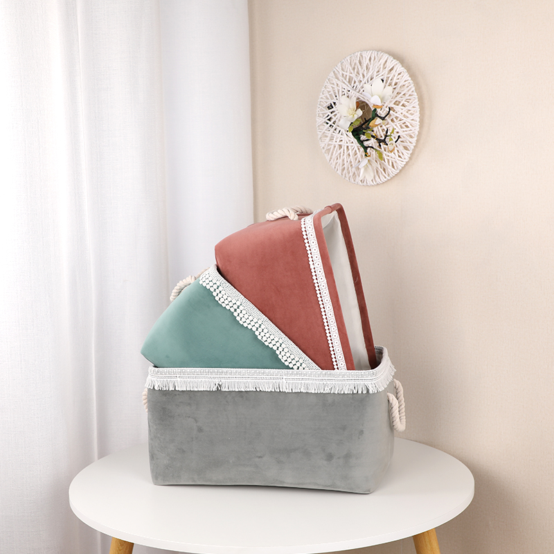 fabric storage baskets