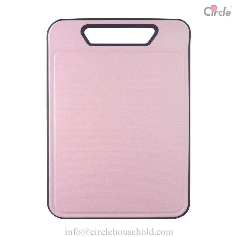 Easy grip L shape handle cutting board