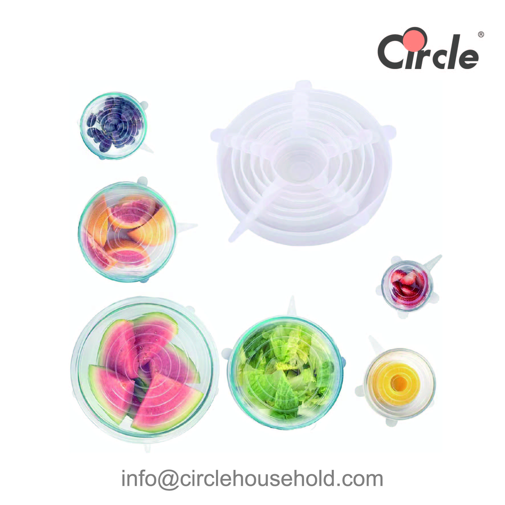 Set of 6pc Silicone Cover