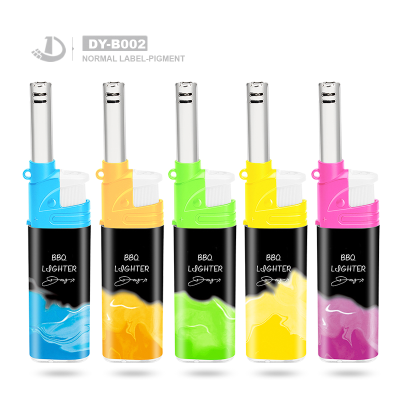 Five plastic cap with five colors BBQ item