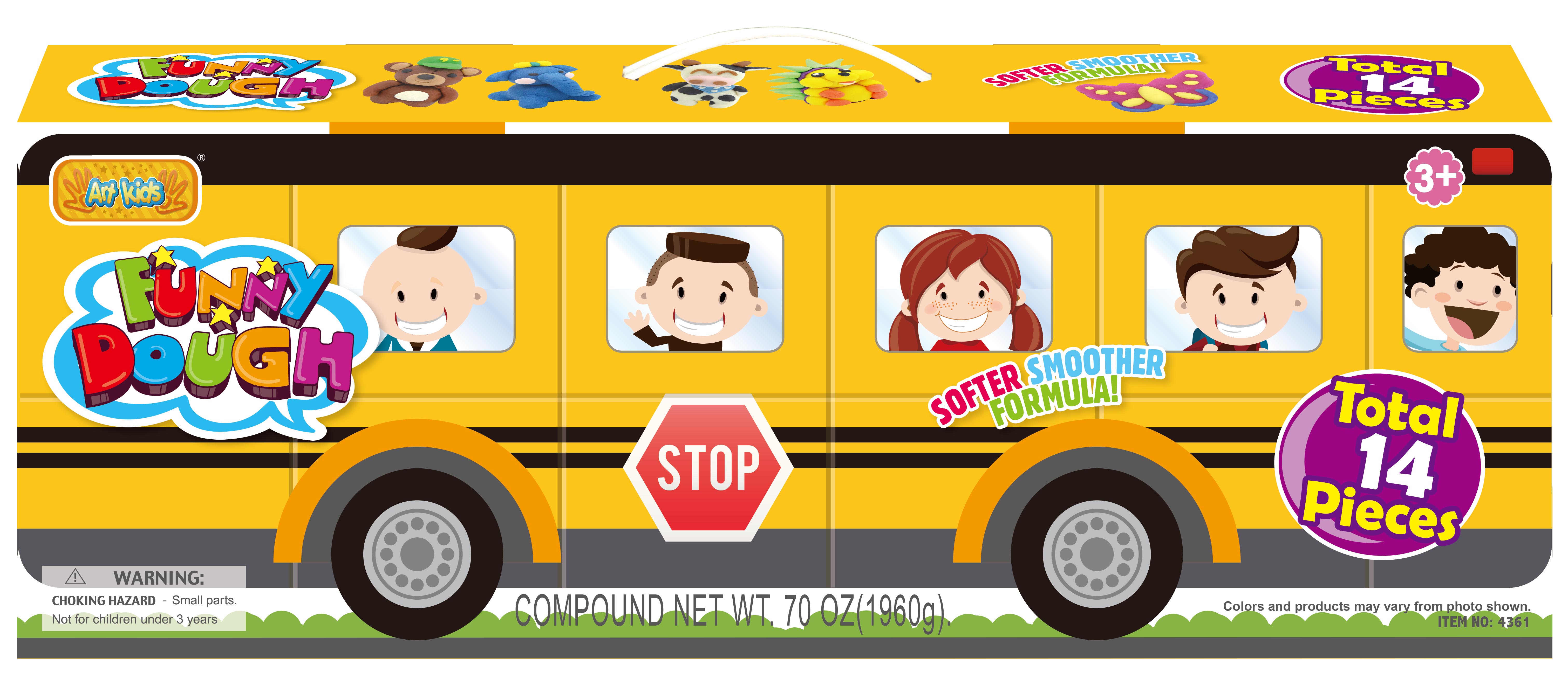 Play Dough Bus