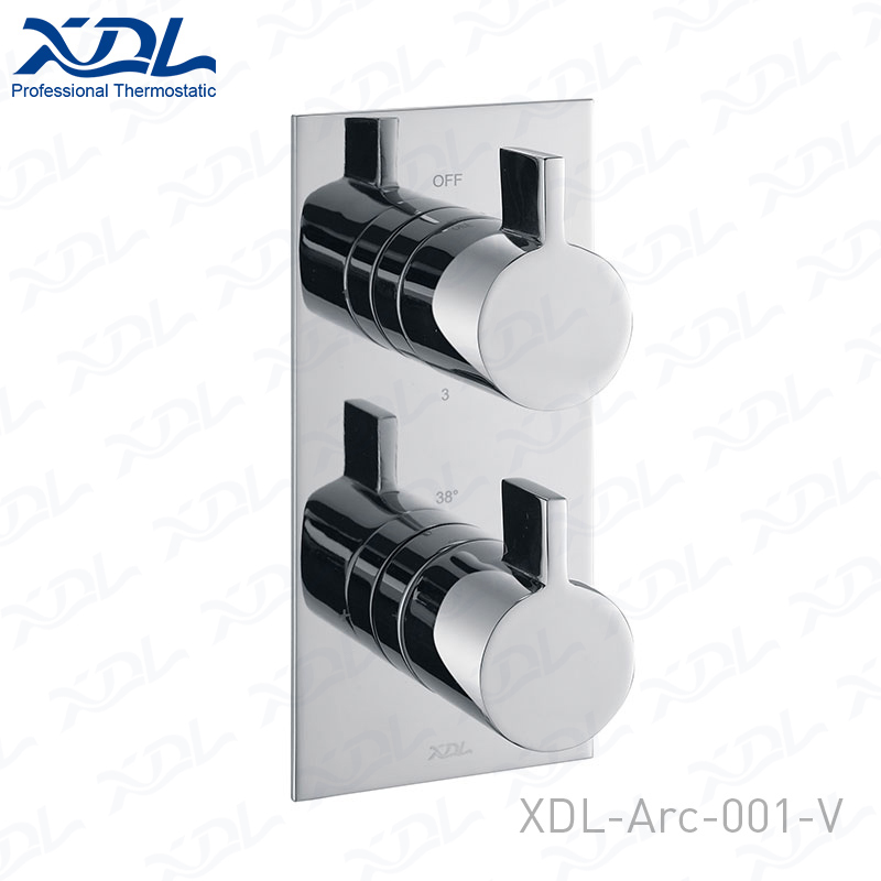 Concealed thermostatic shower mixer
