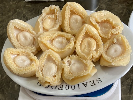Canned abalone