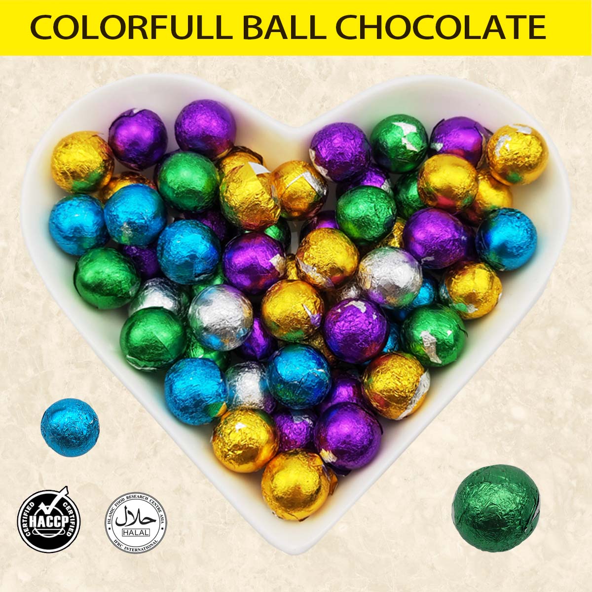 Arab Halal Candy Chocolate Ball