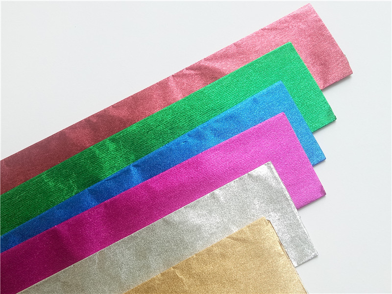 Metallic Crepe paper